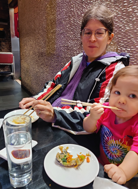 Sushi dinner