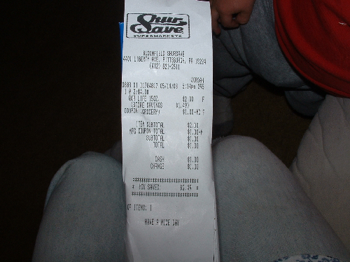 receipt